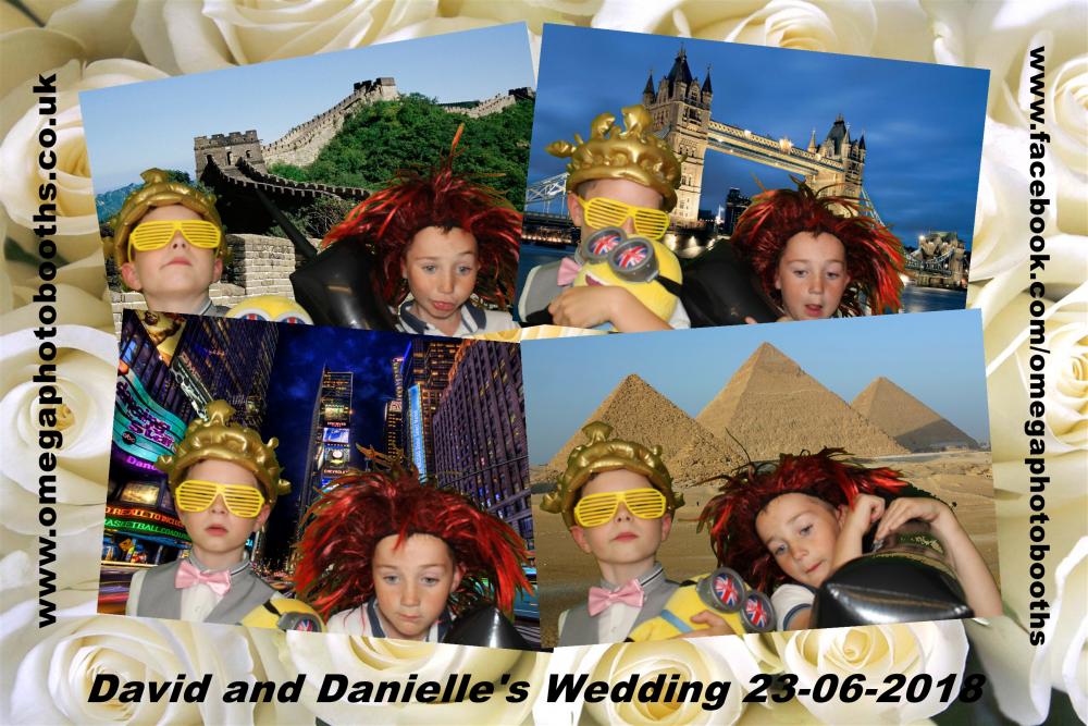 David & Danielle's Wedding | View more photos from the event at gallery.omegaphotobooths.co.uk/u/Omega-Photobooths/David-Danielles-Wedding